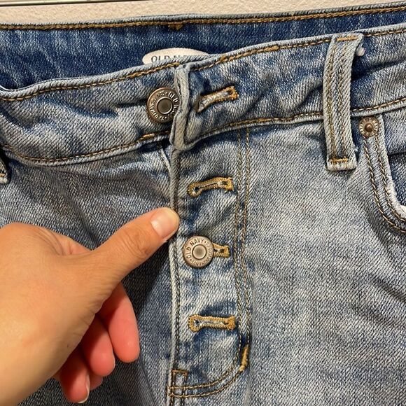 𝅺OLD Navy woman’s blue jean denim skirt - Picture 5 of 11